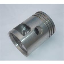 PÍST PRAVÝ - 350ccm  - 58,00 - (0 VÝBRUS) - (ČEP 16mm,KROUŽEK 2,5mm) - ČESKÁ VÝROBA - METAZ HRADEC (PŮVODNÍ ČESKOSLOVENSKO)